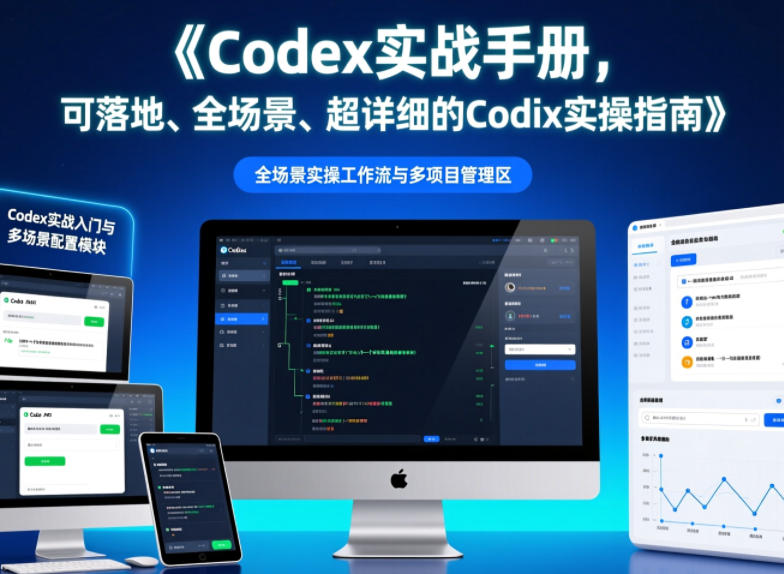 Codex实战手册，可落地、全场景、超详细的Codex实操指南